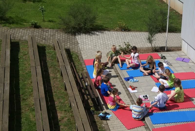 Yoga im Kindergarten 2008
